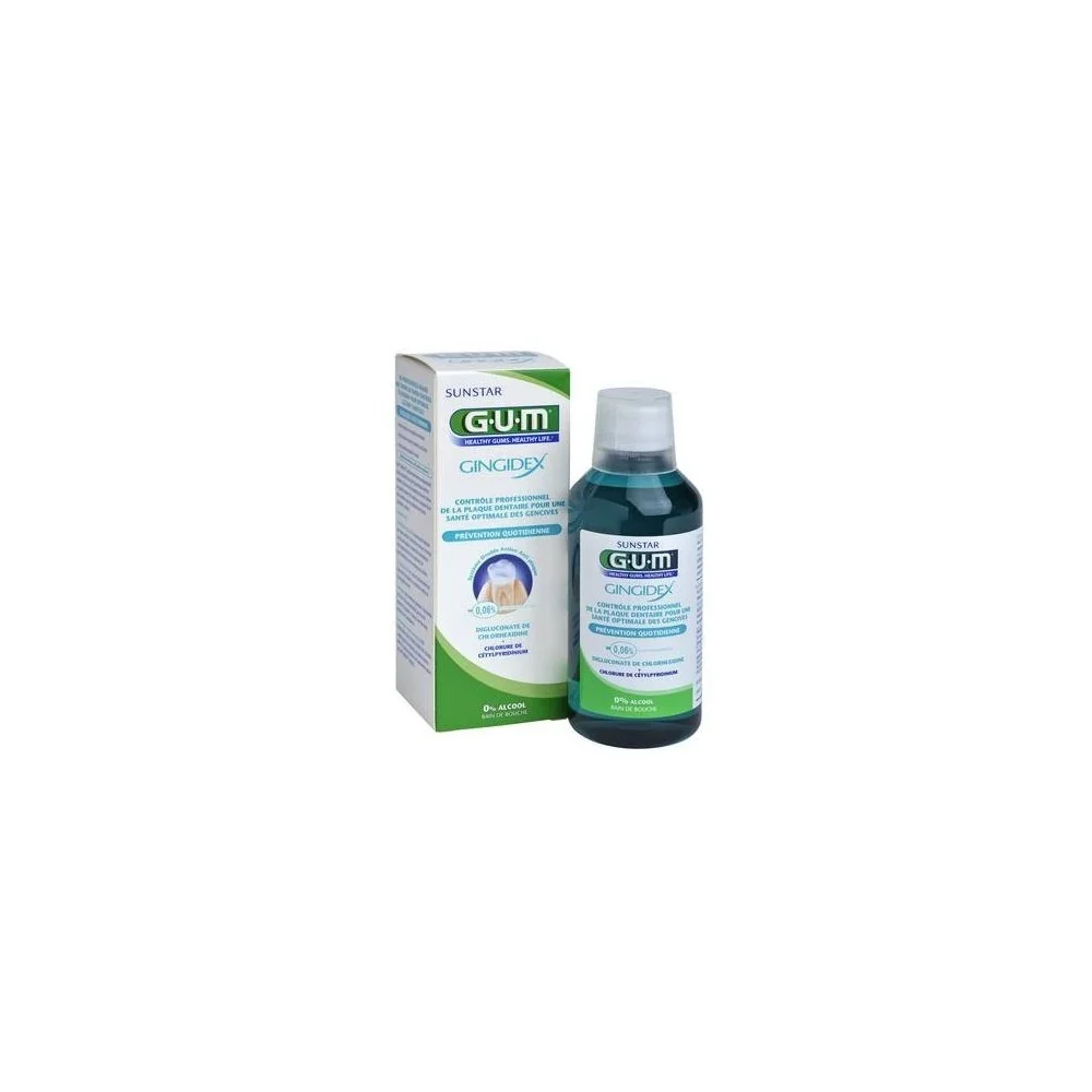 Gum Bain de Bouche Gingidex 300ml pour Femmes