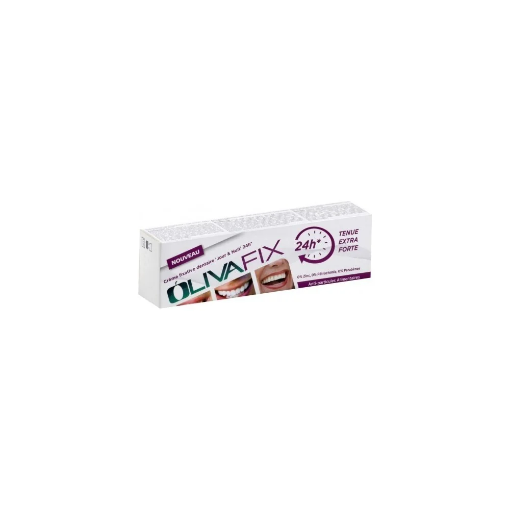 OlivaFix® - Crème adhésive pour Prothèses Dentaires - 40gr pour Femmes