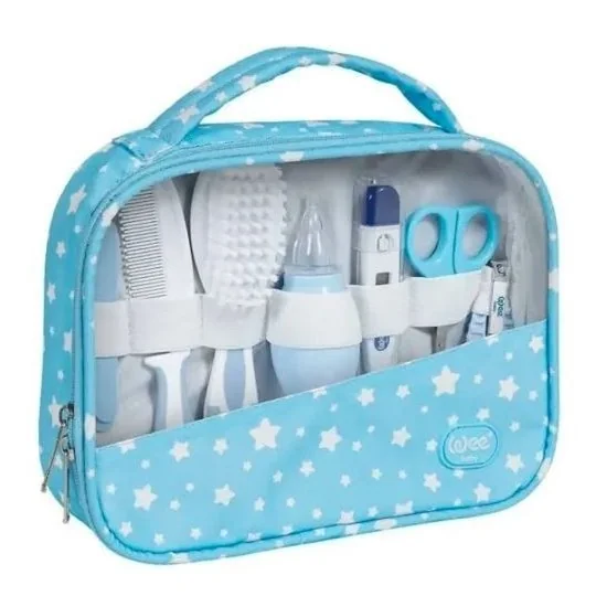 WEE BABY TROUSSE DE SOINS POUR BEBE BLEU pour Maman et bébé
