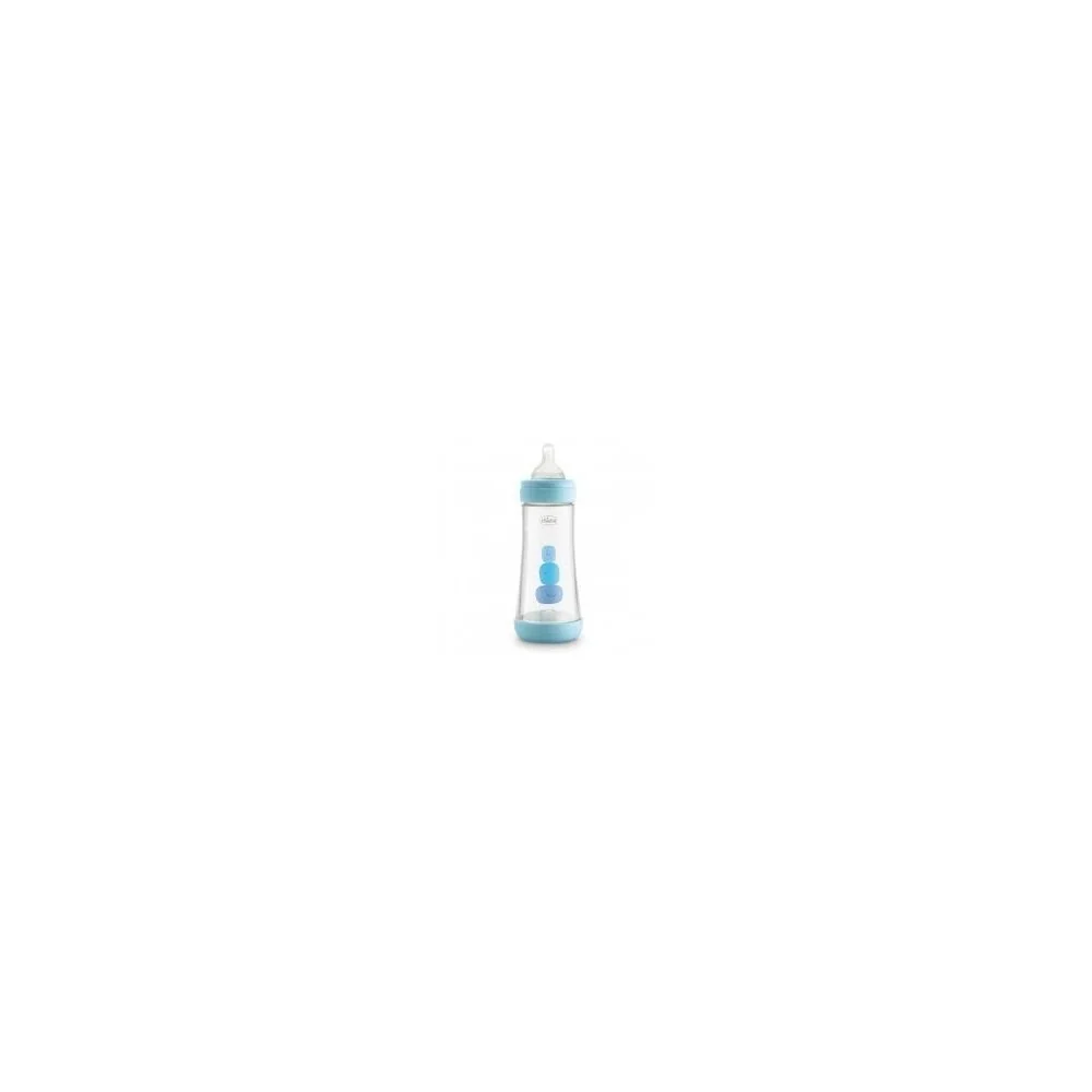 Chicco Biberon Perfect 5 Bleu 240ml pour Nos Promotions