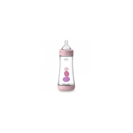 Chicco Biberon Perfect 5 Rose 300ml pour Accueil