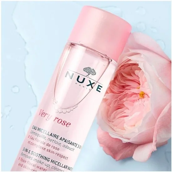 NUXE VERY ROSE EAU MICELLAIRE APAISANTE 3EN1 200ML pour Nos Promotions
