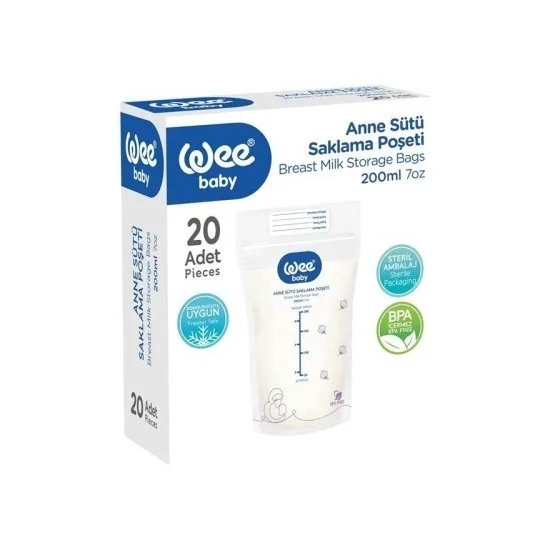 WEE BABY SACHETS DE CONSERVATION 20 PIECES pour Maman et bébé
