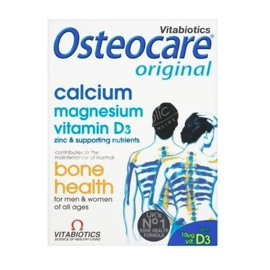 Osteocare Vitabiotics - Complément alimentaire - 90 comprimés pour ...
