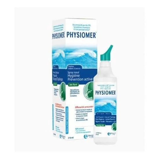 Physiomer Hygiène Nasale Jet Fort, 210ml pour Femmes
