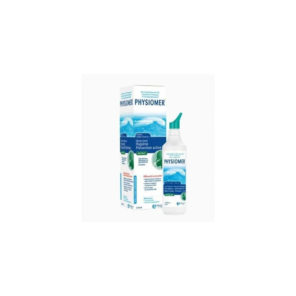 Physiomer Hygiène Nasale Jet Fort, 210ml pour Femmes