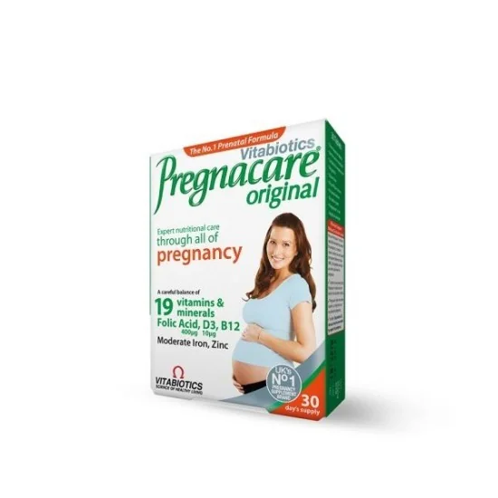 PREGNACARE ORIGINAL, 30 TABLETA pour Femmes