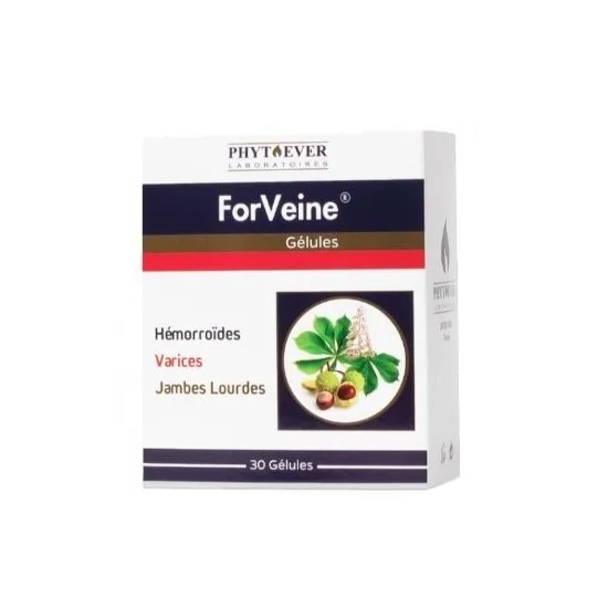 Phytoever Forveine Hemorroides Varices Jambes Lourdes 30 gélules po...