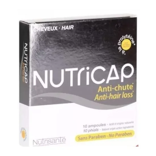 NUTRICAP ANTI-CHUTE SERUM B/10AMP pour Femmes