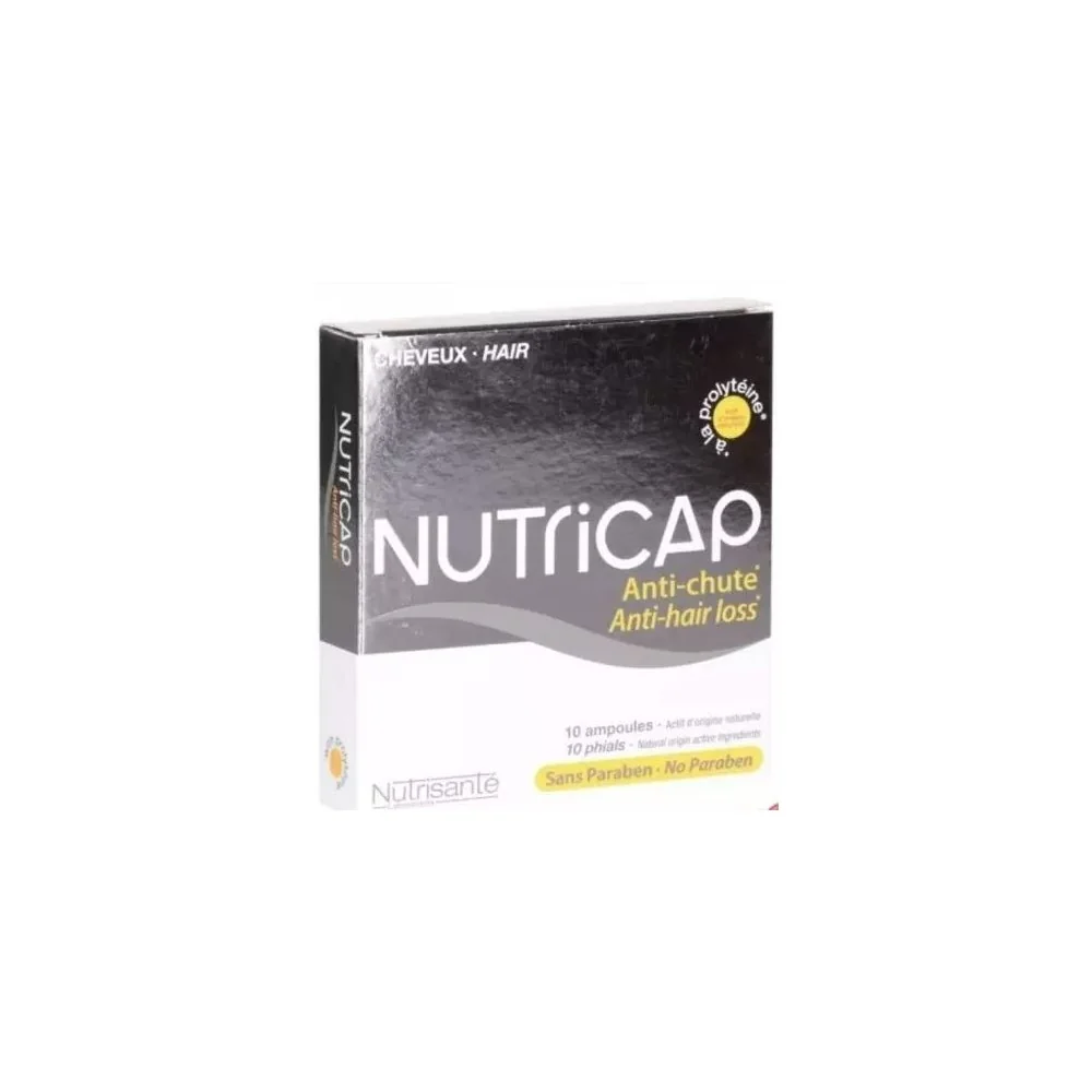 NUTRICAP ANTI-CHUTE SERUM B/10AMP pour Femmes