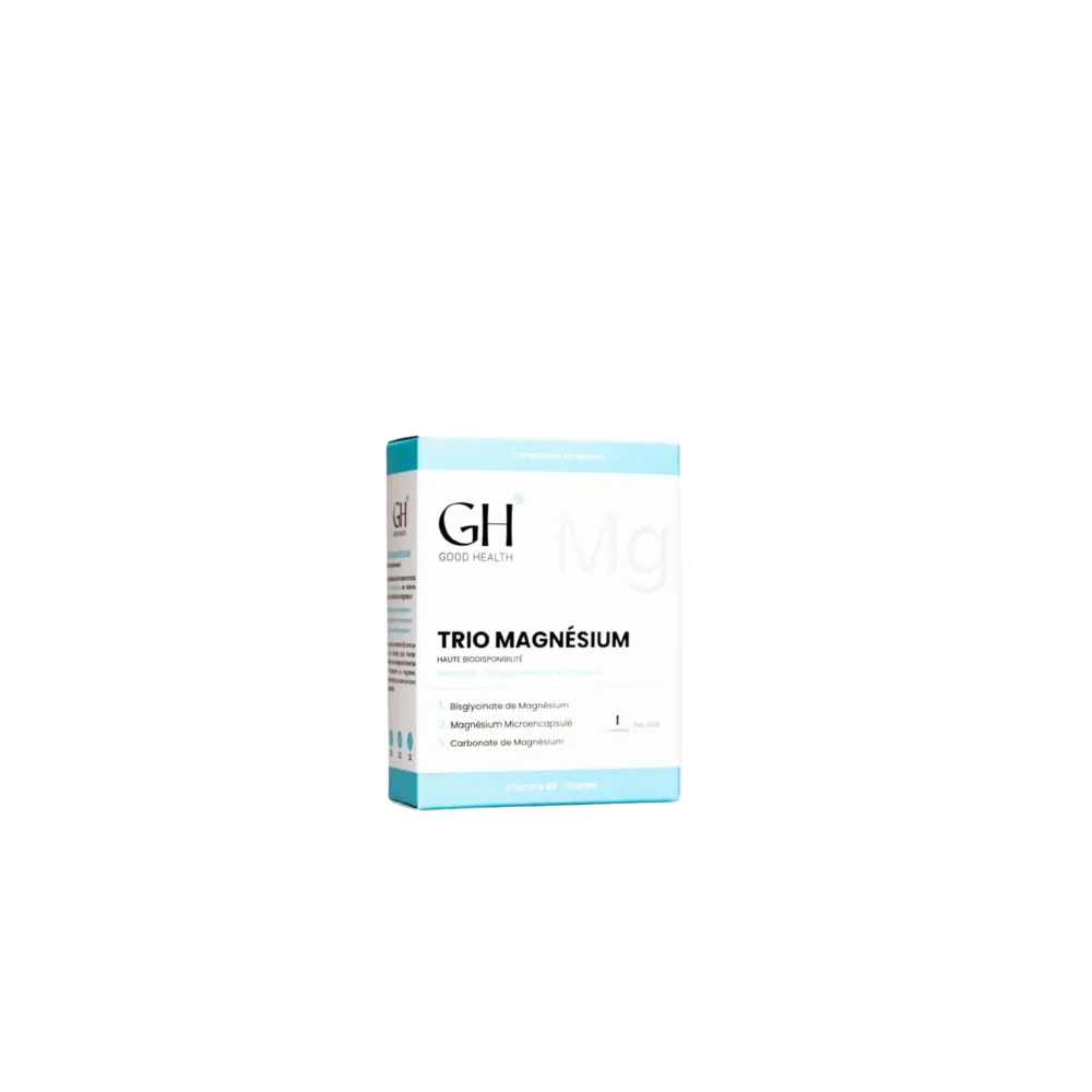 GH TRIO MAGNESIUM 30 Gelules pour Compléments Alimentaires