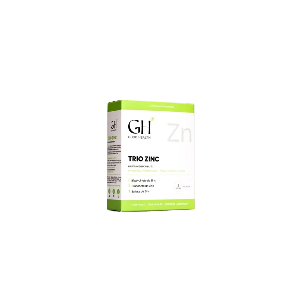 GH TRIO ZINC 30 Gelules pour Accueil