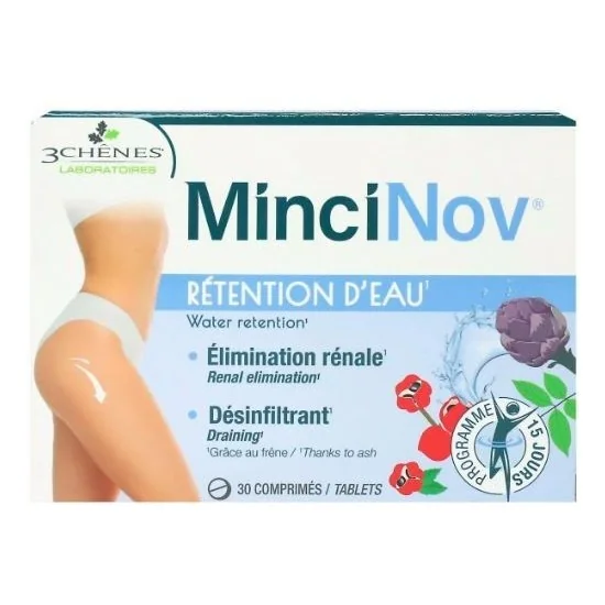 3 CHENES ANTI-EAU DESINFILTRANT ET AMINCISSANT 30 COMPRIMES pour Fe...