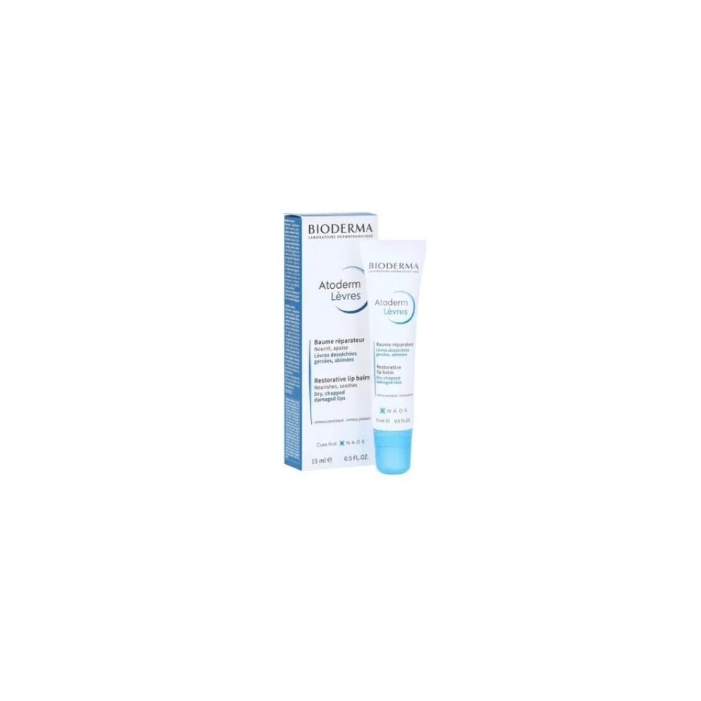 BIODERMA ATODERM BAUME REPARATEUR LEVRES 15ML pour Femmes