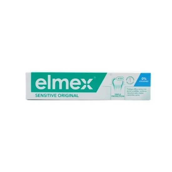 ELMEX DENTIFRICE SENSITIVE ORIGINAL 75ML pour Beauté