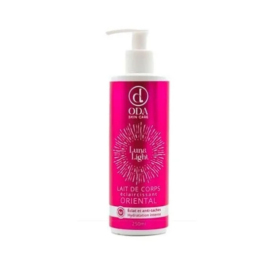 ODA LunaLight Lait de Corps Eclaircissant Oriental 250ml pour Femmes