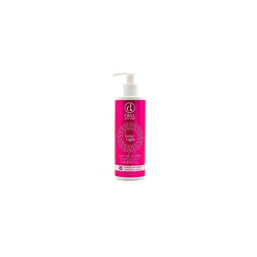 ODA LunaLight Lait de Corps Eclaircissant Oriental 250ml pour Femmes