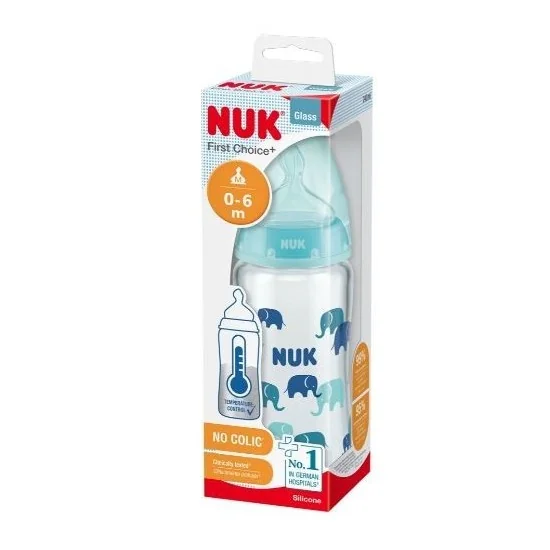 Nuk TC Glass Bottle 240 ml pour Accueil