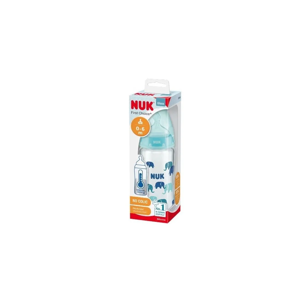Nuk TC Glass Bottle 240 ml pour Accueil