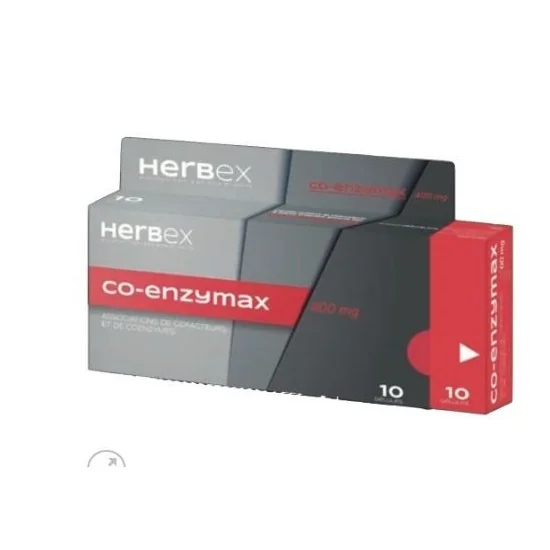 Herbex Co-Enzymax 400mg 10 Gélules pour Femmes