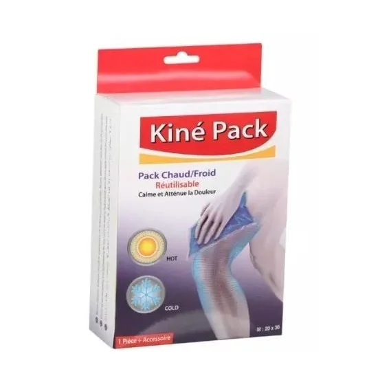 Polypharma KINÉ PACK POCHE DE GEL CHAUD FROID MEDIUM 20*30 pour Femmes