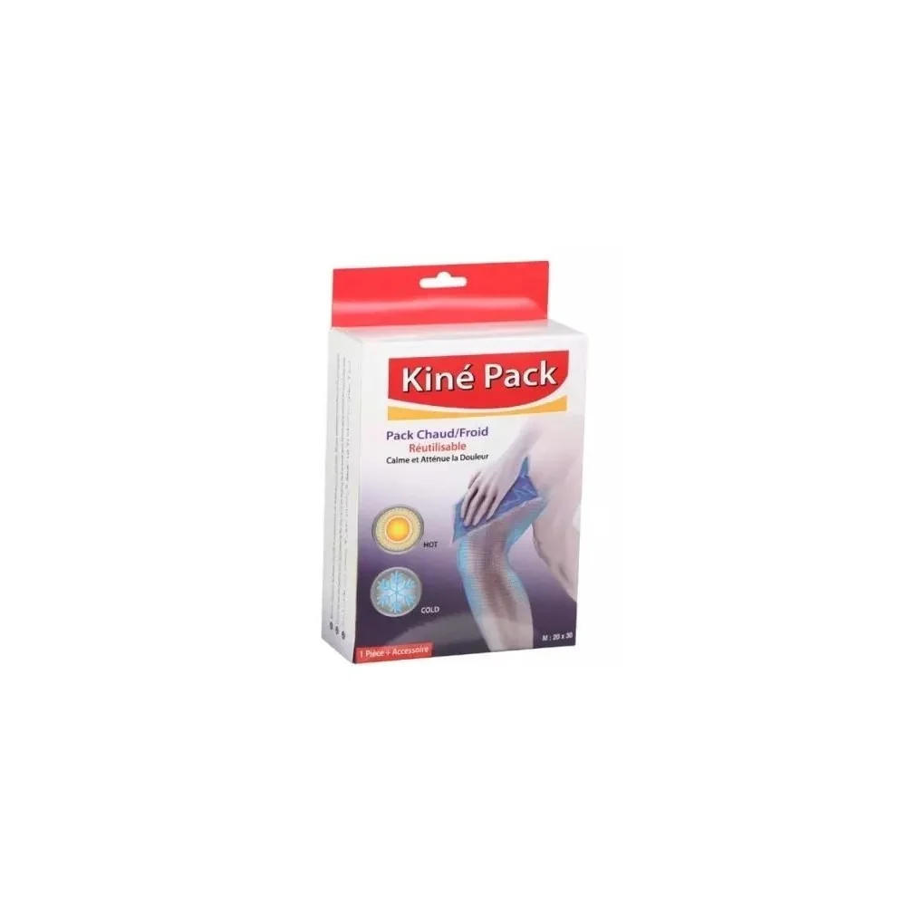 Polypharma KINÉ PACK POCHE DE GEL CHAUD FROID MEDIUM 20*30 pour Femmes