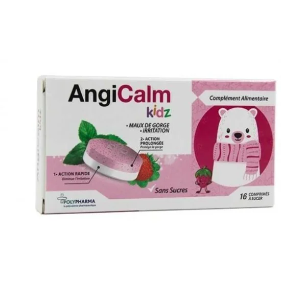 AngiCalm Kidz - 16 comprimés à sucer pour Femmes