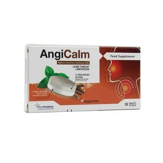ANGICALM RÉGLISSE – 16 COMPRIMÉS pour Femmes