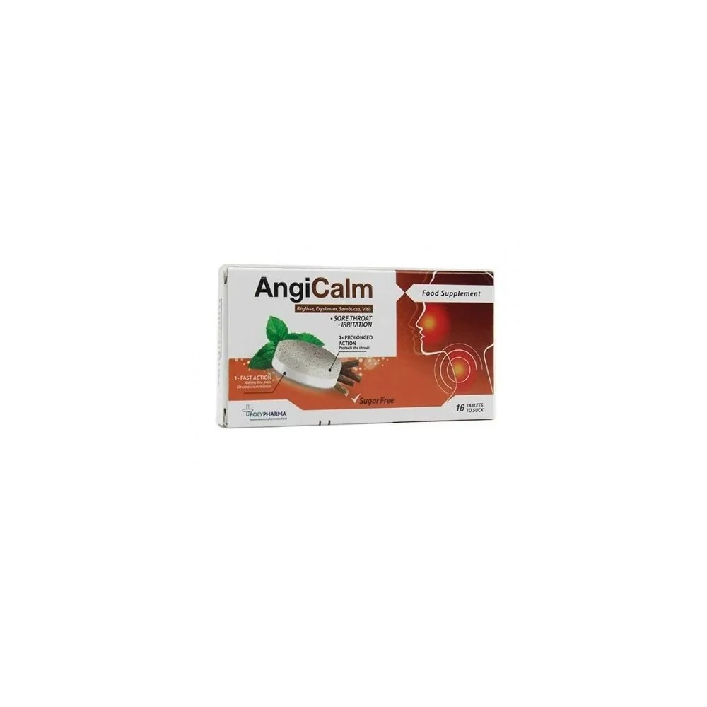 ANGICALM RÉGLISSE – 16 COMPRIMÉS pour Femmes
