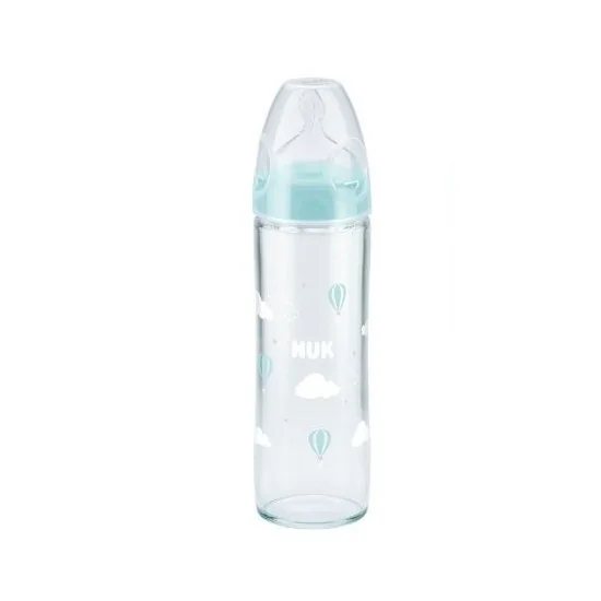 NUK BIBERON EN VERRE NEW CLASSIC 240ML pour Accueil