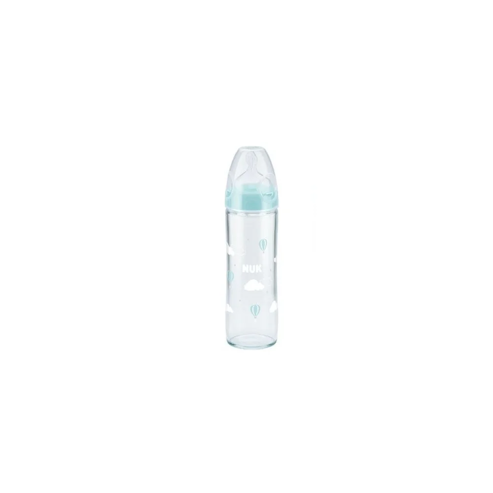 NUK BIBERON EN VERRE NEW CLASSIC 240ML pour Accueil