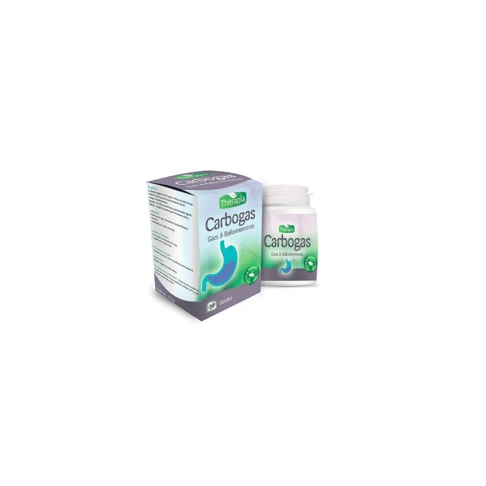THÉRAPIA CARBOGAS 30 GÉLULES pour Femmes