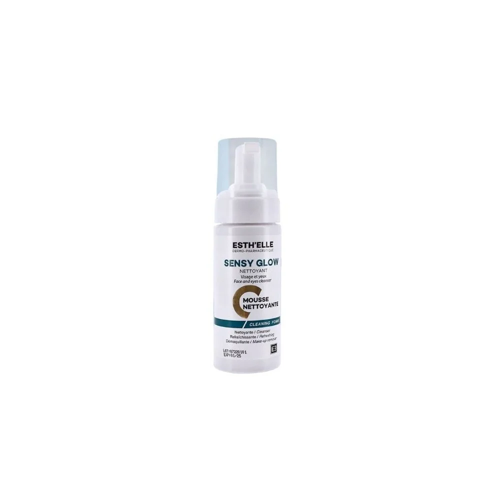 Esth'Elle Sensy Glow - Mousse nettoyante - 150ml pour Beauté