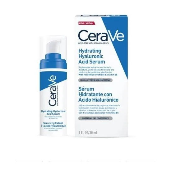 CeraVe Hydrating Hyaluronic Acid Serum 30ml pour Beauté