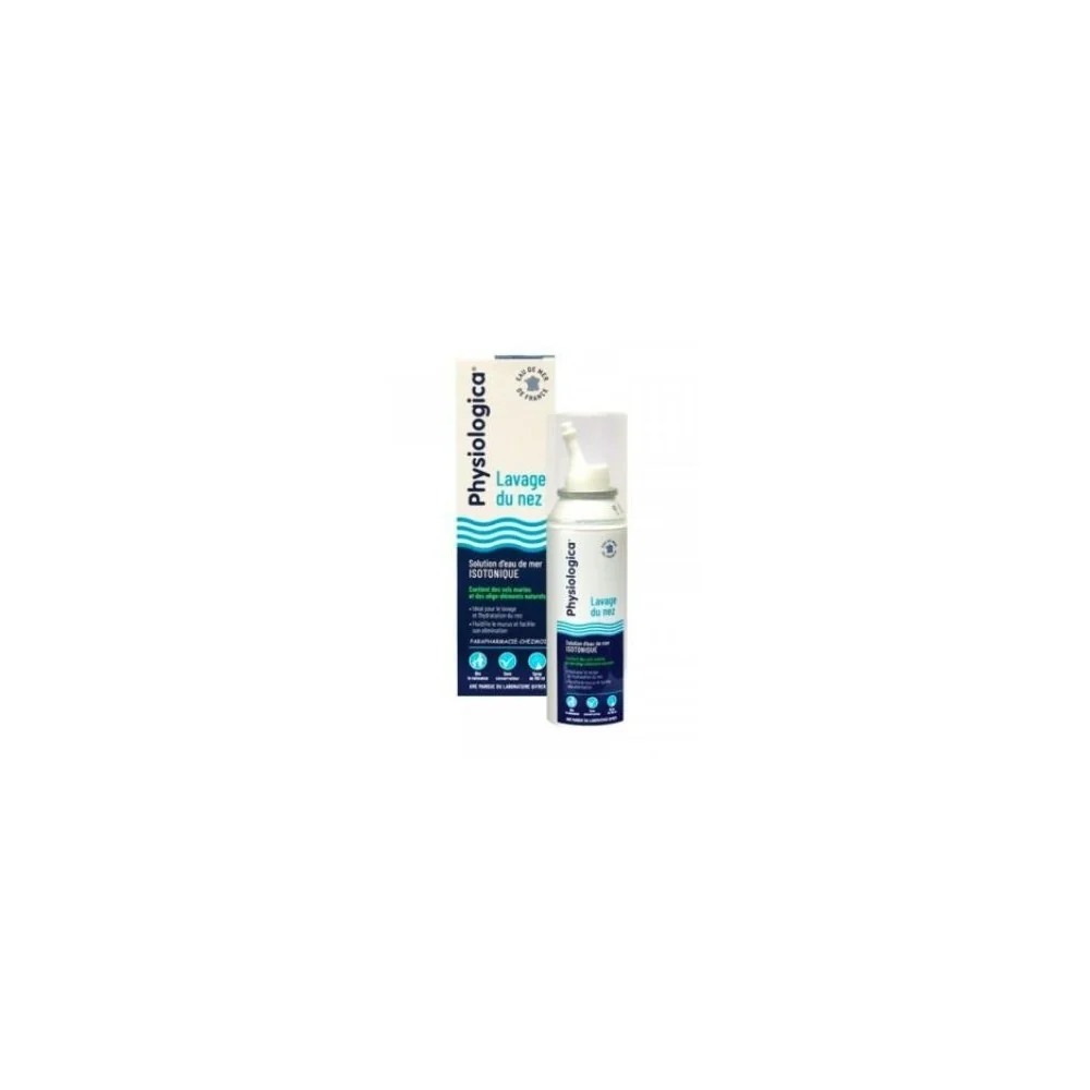 PHYSIOLOGICA - LAVAGE DU NEZ SOLUTION D'EAU DE MER ISOTONIQUE SPAY ...