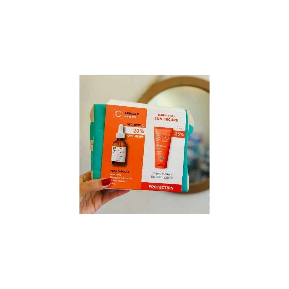 SVR TROUSSE AMPOULE C +BLEUR INVISIBLE pour Accueil