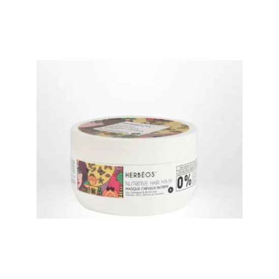 HERBÉOS Masque Nutritif Cheveux secs, Abimés & Cassants 250 ml pour...