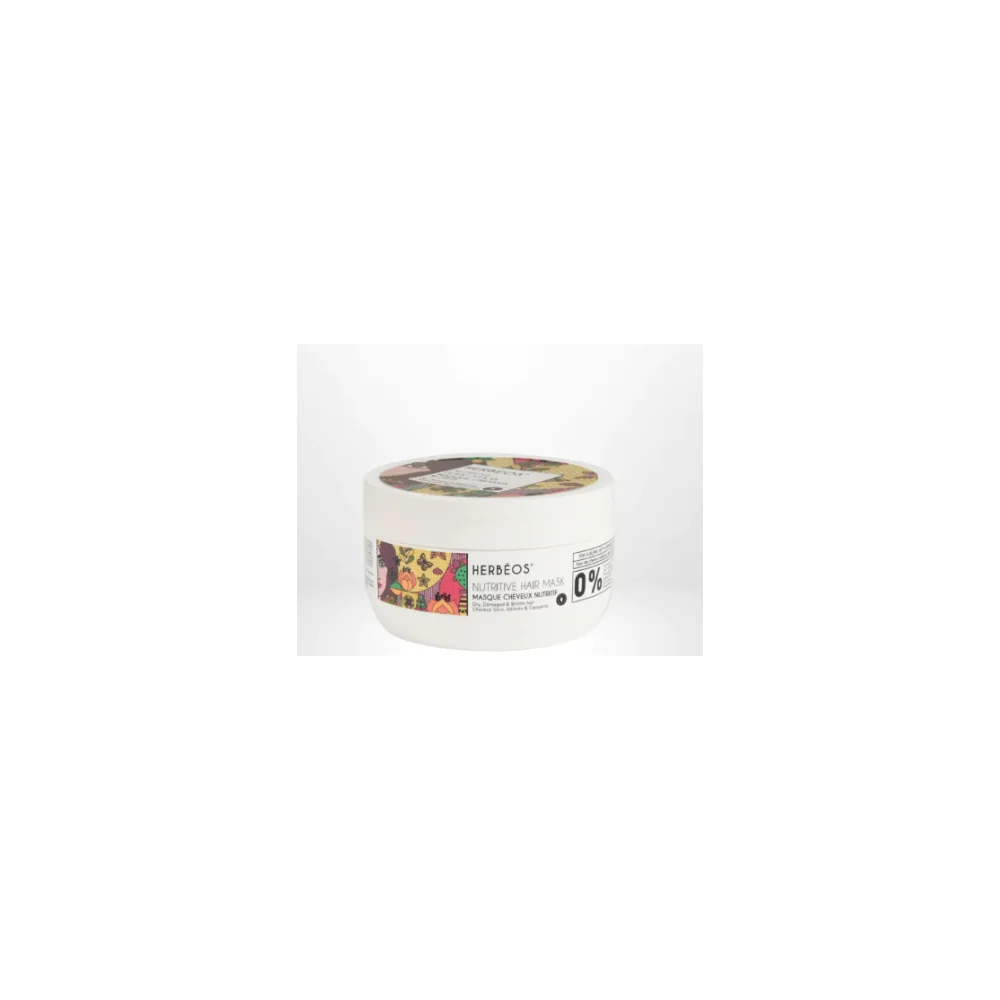 HERBÉOS Masque Nutritif Cheveux secs, Abimés & Cassants 250 ml pour...