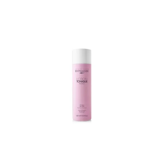 BYPHASSE LOTION TONIQUE A L’EAU DE ROSE 500ML pour Accueil