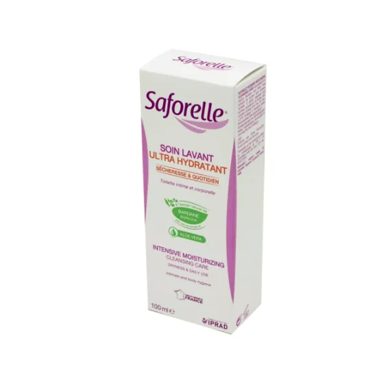 Saforelle Soin Lavant Ultra Hydratant 100ml pour Femmes