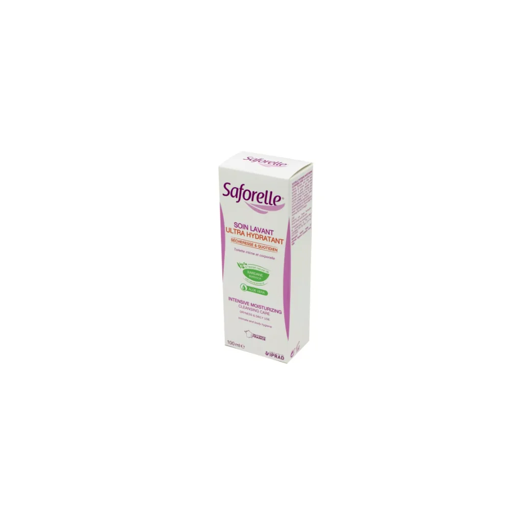 Saforelle Soin Lavant Ultra Hydratant 100ml pour Femmes