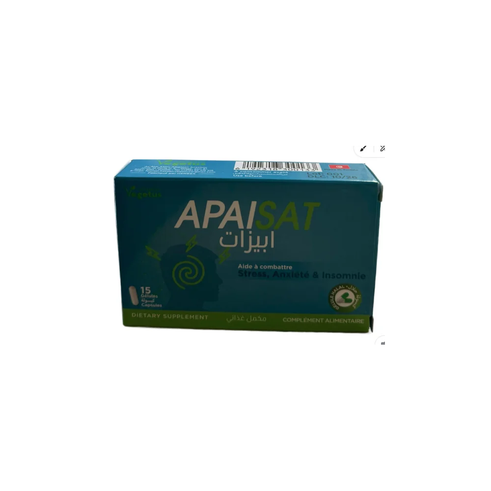 VEGETUS APAISAT COMBATTRE LE STRESS , ANXIETE & INSOMNIE pour Compl...