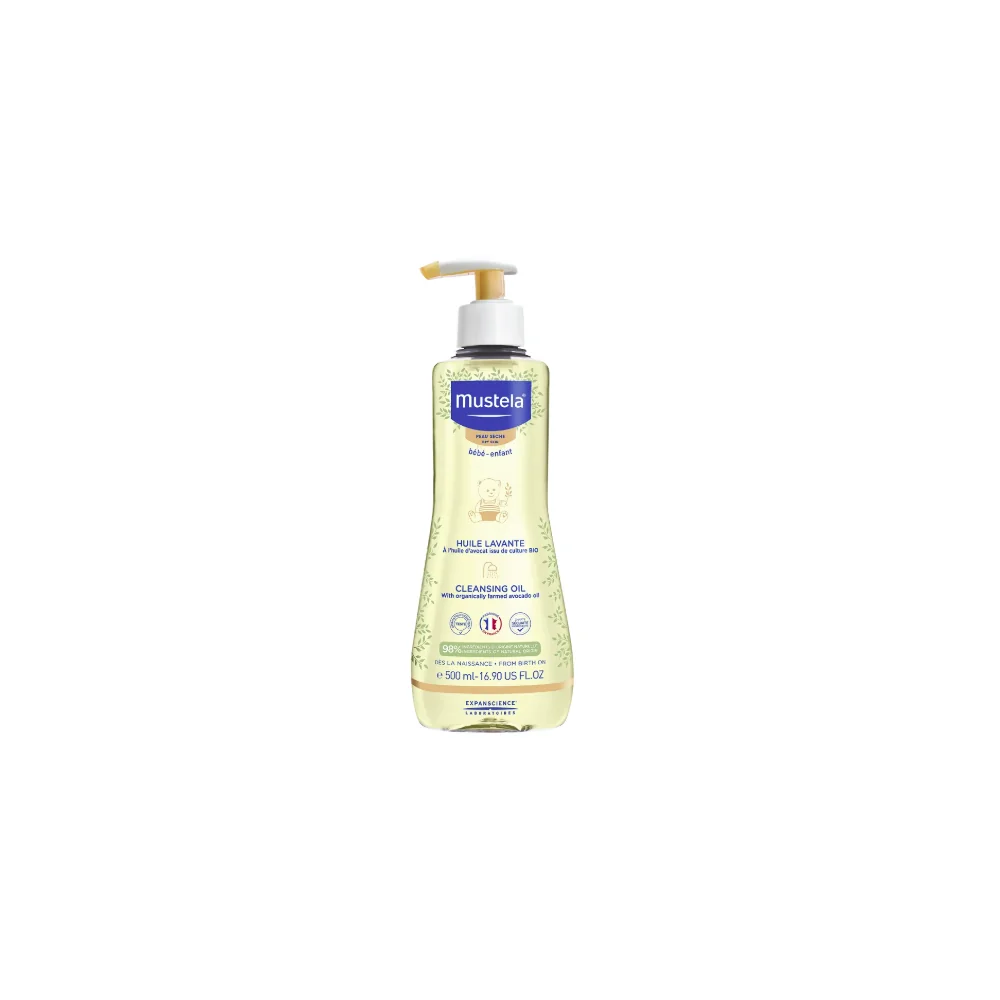 Mustela Huile Lavante 500ml pour Accueil