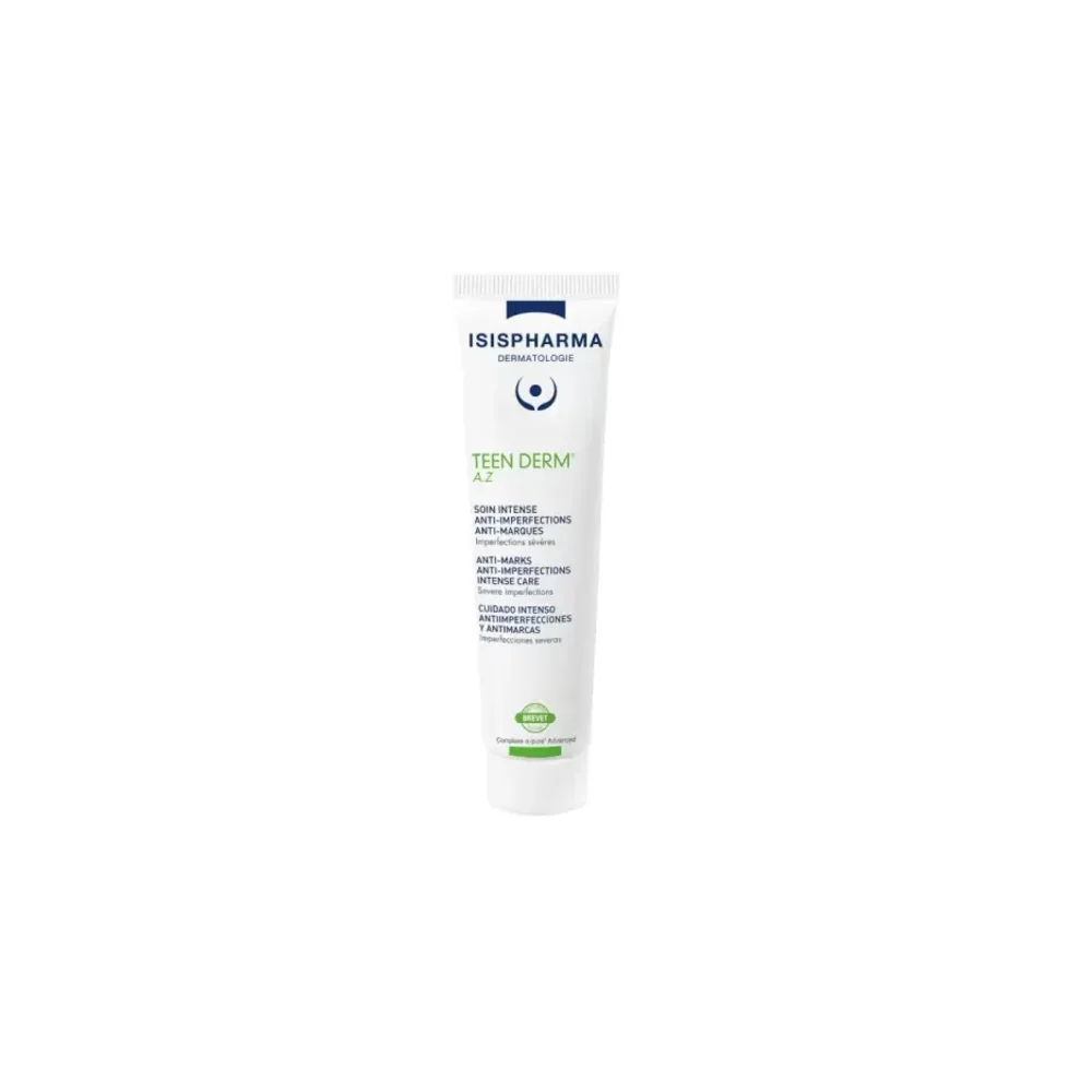 ISISPHARMA TEEN DERM A-Z SOIN INTENSE PEAUX A TENDANCE ACNEIQUE 30M...