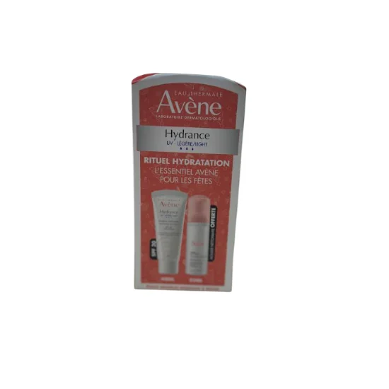 AVENE COFFRET HYDRANCE UV-LEGERE/LIGHT SPF 30 40ML + MOUSSE NETTOYA...