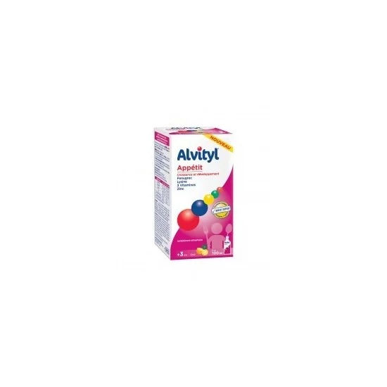 ALVITYL APPETIT SIROP 100ML pour Compléments Alimentaires
