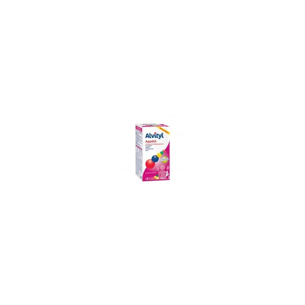 ALVITYL APPETIT SIROP 100ML pour Compléments Alimentaires