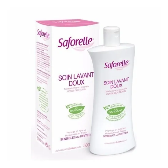 SAFORELLE SOIN LAVANT DOUX, 500ML pour Beauté