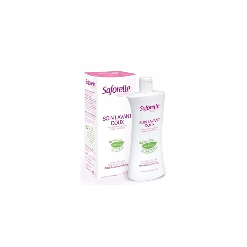 SAFORELLE SOIN LAVANT DOUX, 500ML pour Beauté