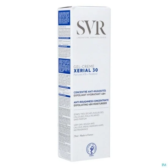 SVR XERIAL 30 CREME-GEL ANTI-RUGOSITÉS ET POILS INCARNÉS pour Beauté